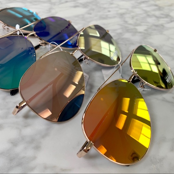 RESTOCK! 😎Candy Aviator Mirror Lens Sunglasses - Picture 6 of 7